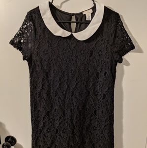 NWT Wet Seal Black Lace Dress